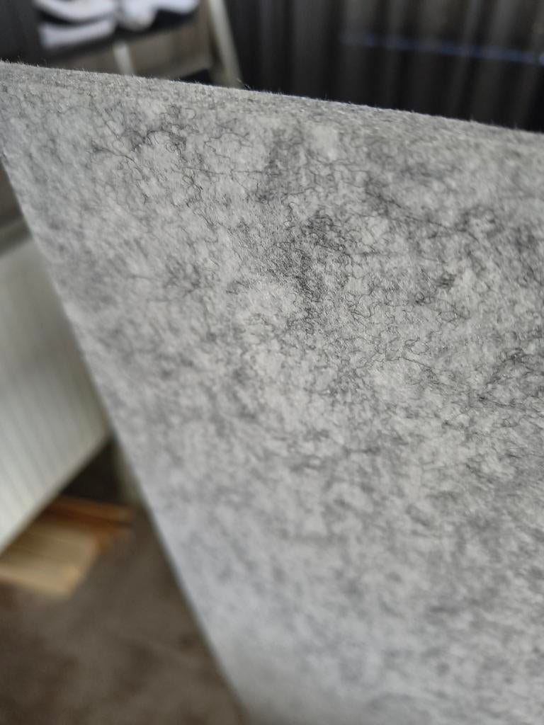 Akoestisch vilt paneel 244 x 122 cm (PET), Ophalen, Nieuw