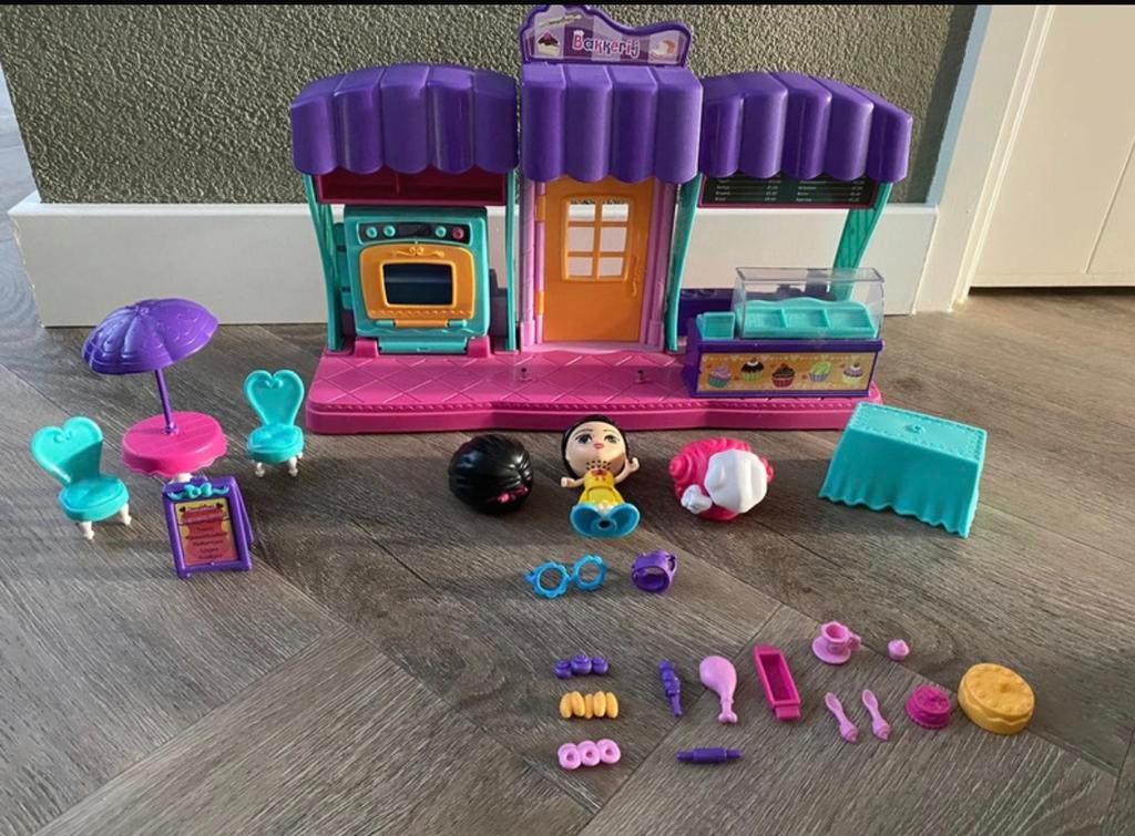 Vtech flipsies clementine bakkerij / verjaardagsfeest set, Ophalen of Verzenden, Zo goed als nieuw
