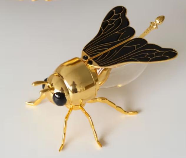 Honingpot BIJ met lepeltje, Overige typen, Kunststof, Nieuw, Ophalen of Verzenden