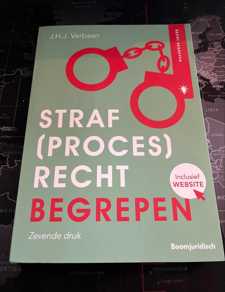 Straf(proces)recht Begrepen - Zevende druk, Boeken, Ophalen of Verzenden, Gamma, Zo goed als nieuw, HBO