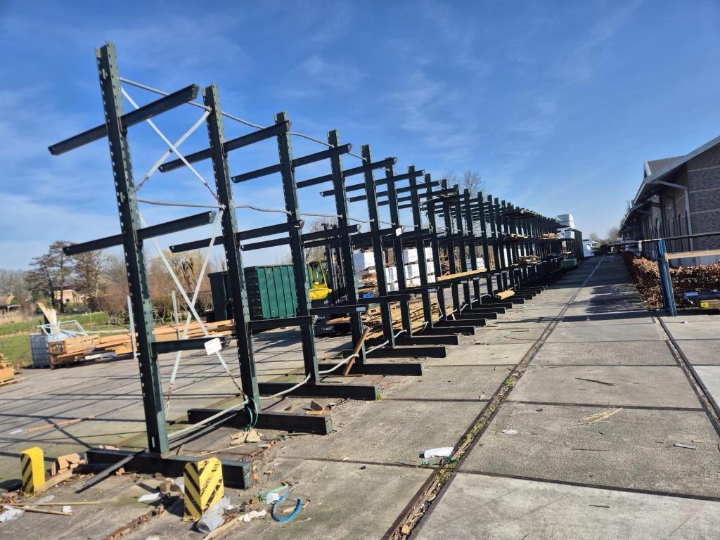 Magazijn draagarmstelling 800kg p/arm topkwaliteit, Ophalen