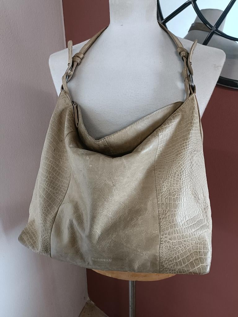 Burkely tas beige, Ophalen of Verzenden, Beige, Handtas