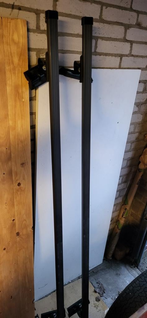 VW T5 Amos  Dakdragers met slot - T profiel montage, Auto diversen, Dakdragers, Ophalen, Gebruikt