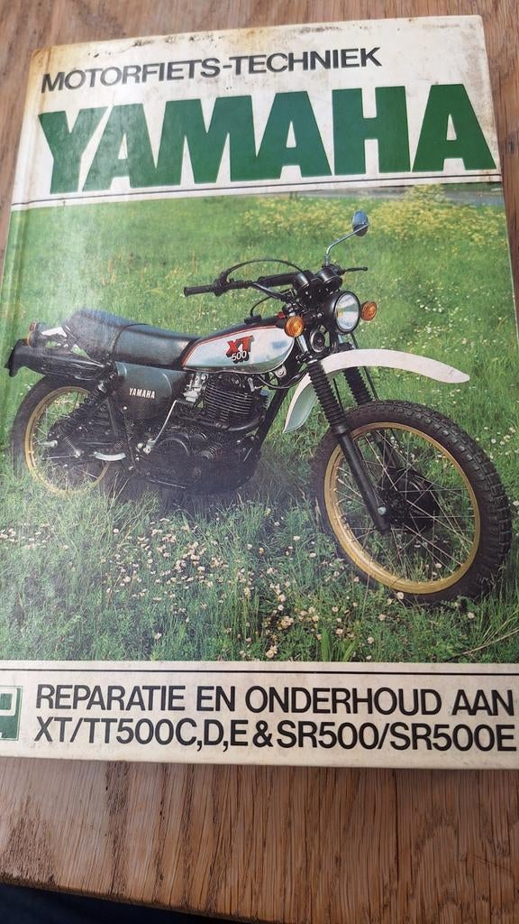 Reparatie en onderhoud Yamaha XT/TT500C,D,E & SR500/SR500E, Ophalen of Verzenden, Yamaha
