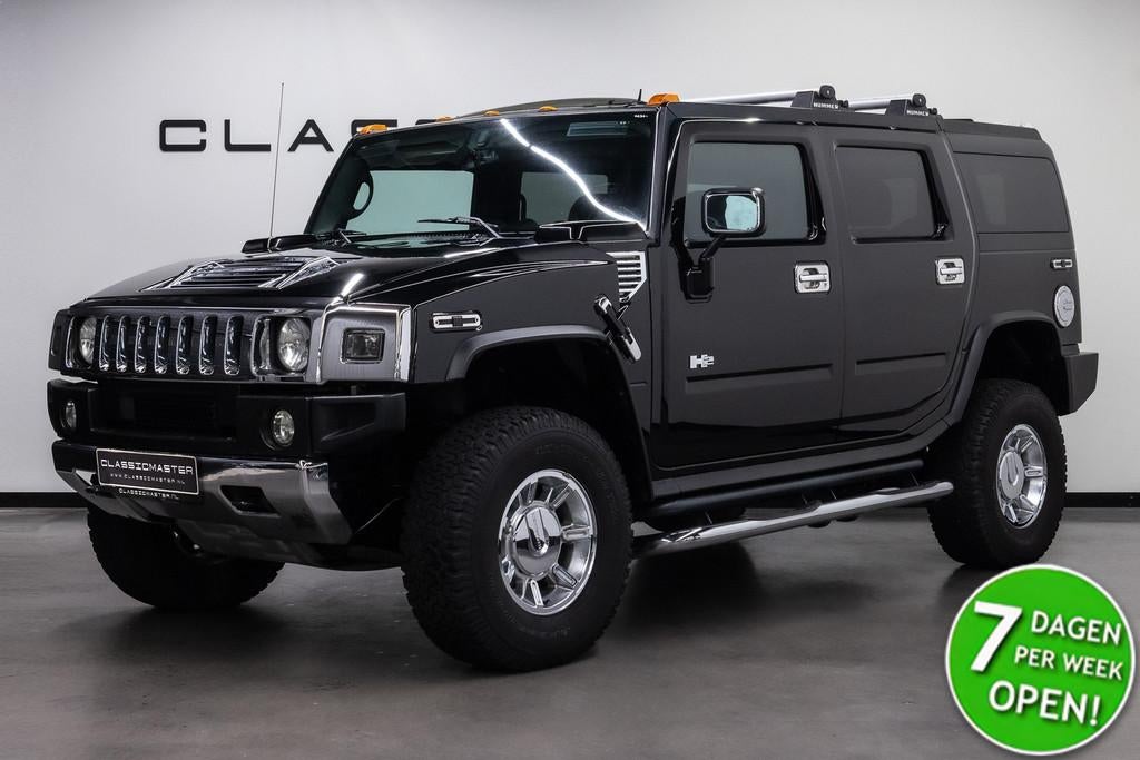 Hummer H2 6.0 V8 Btw auto, Fiscale waarde € 12.000,- (€, Auto's, Hummer, Automaat, Gebruikt, 324 pk, 2880 kg