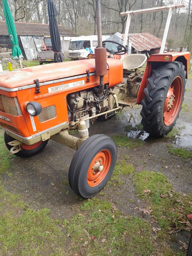 Zetor 4712, Ophalen, Gebruikt