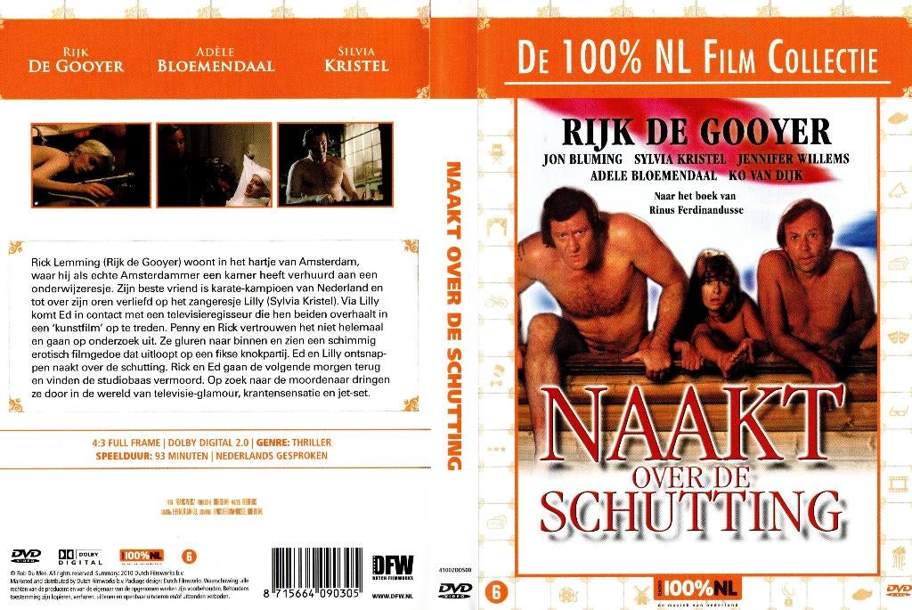 Naakt over de schutting, Cd's en Dvd's, Vanaf 6 jaar, Ophalen of Verzenden, Zo goed als nieuw, Komedie