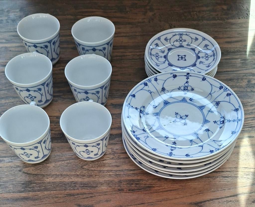 Servies porselein Kahla Blau Saks, Ophalen, Gebruikt, Porselein, Overige stijlen