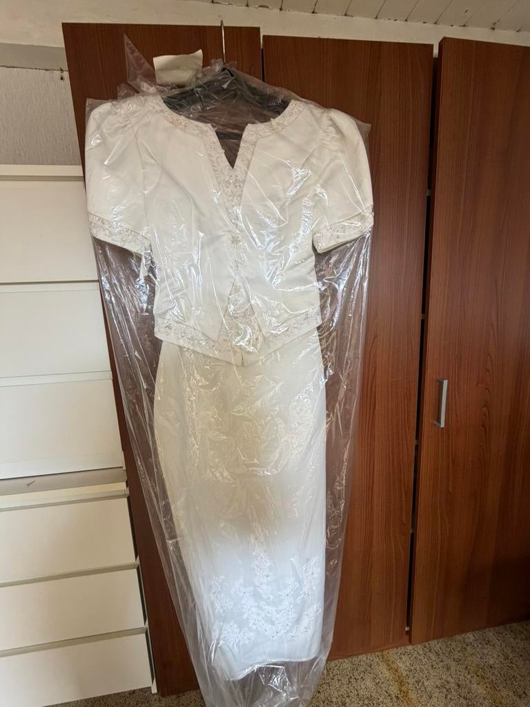 Bruidsjurk maat 36, Kleding | Dames, Trouwkleding en Trouwaccessoires, Ophalen of Verzenden, Zo goed als nieuw, Wit, Trouwjurk