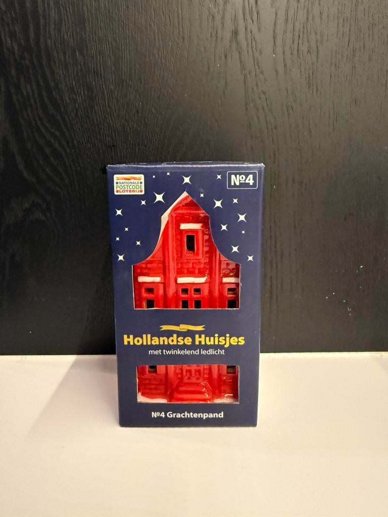 Postcodeloterij Hollands Huisje n04 Grachtenpand Nieuw!, Diversen, Kerst, Ophalen of Verzenden, Nieuw