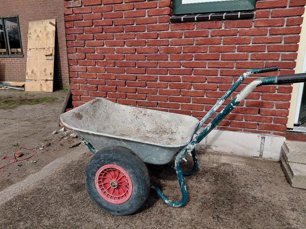 Kruiwagen met twee wielen, Tuin en Terras, Kruiwagens, Ophalen, Gebruikt, Handmatig, Onbekend