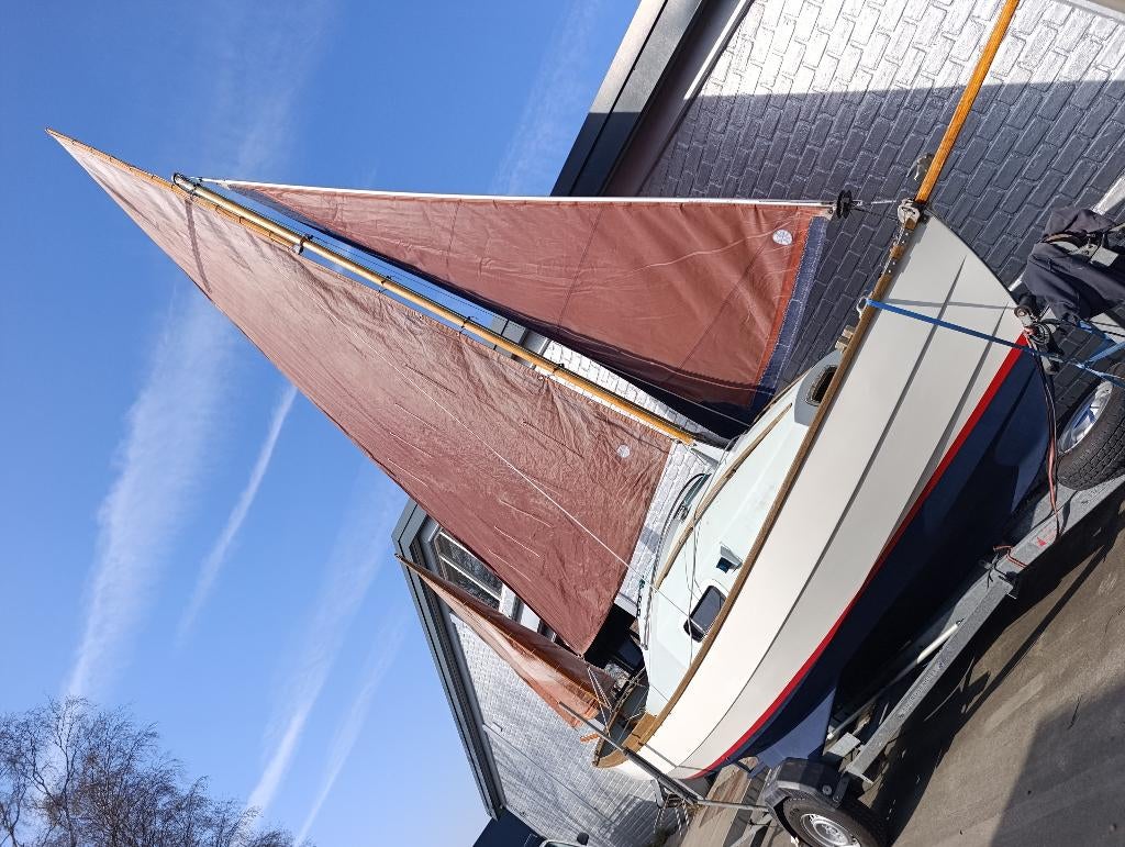 Drascombe Drifter met 13.5PK inboard diesel!!, Watersport en Boten, Ophalen, Gebruikt, Diesel, Tourjacht of Cruiser