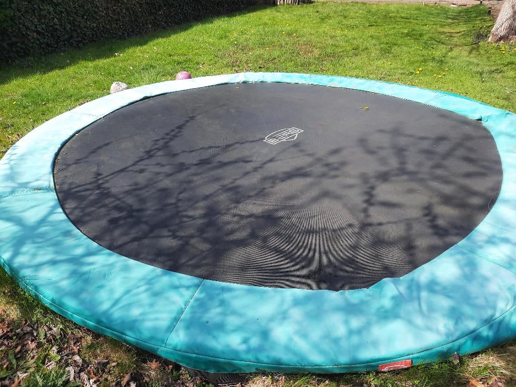 Trampoline inground berg 4.30, Kinderen en Baby's, Speelgoed | Buiten | Trampolines, Ophalen, Gebruikt