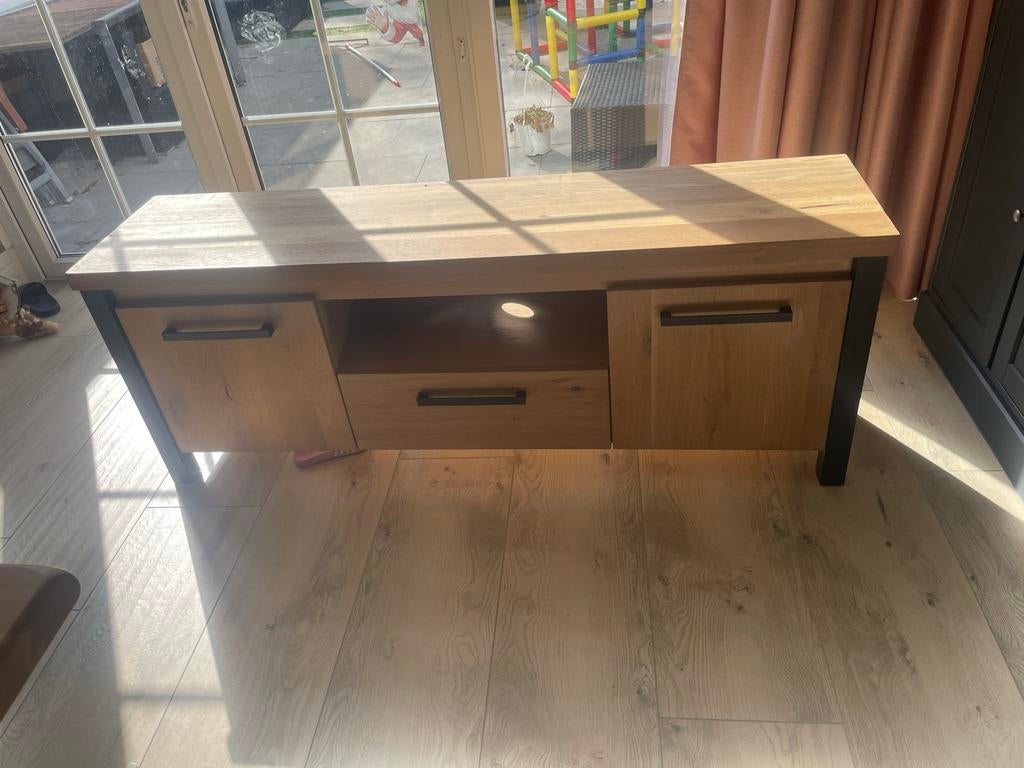 Tv meubel van de Bommel, Ophalen, Gebruikt, 150 tot 200 cm, Minder dan 100 cm