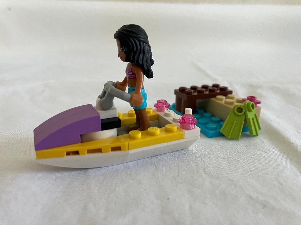 Lego Friends 41000 Plezier op het water (80m), Lego, Compleet, Friends, Ophalen of Verzenden