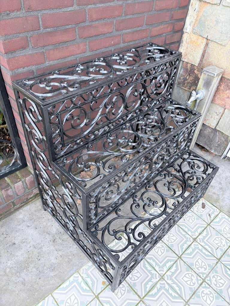 Nergens goedkoper  plantenrek, Tuin en Terras, Bloembakken en Plantenbakken, Zo goed als nieuw, Metaal, Tuin, 60 cm of meer, 60 tot 100 cm