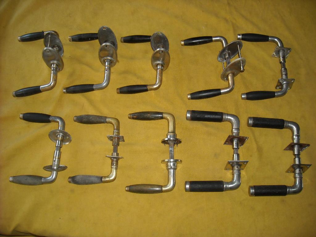 oude deurklinken kruk deur jaren 20/30 grepen deurkruk klink, Ophalen of Verzenden