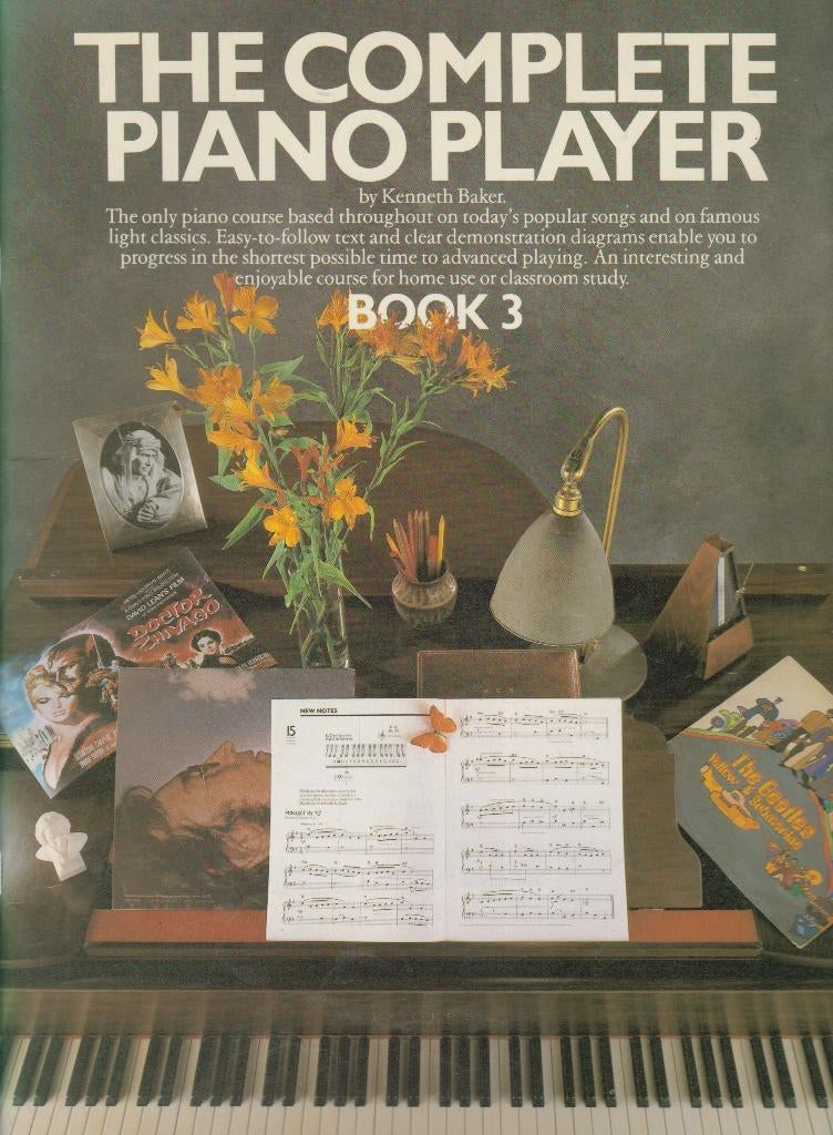 Kenneth Baker - THE COMPLETE KEYBOARD PLAYER - BOOK 3, Gebruikt, Ophalen of Verzenden, Artiest of Componist, Keyboard