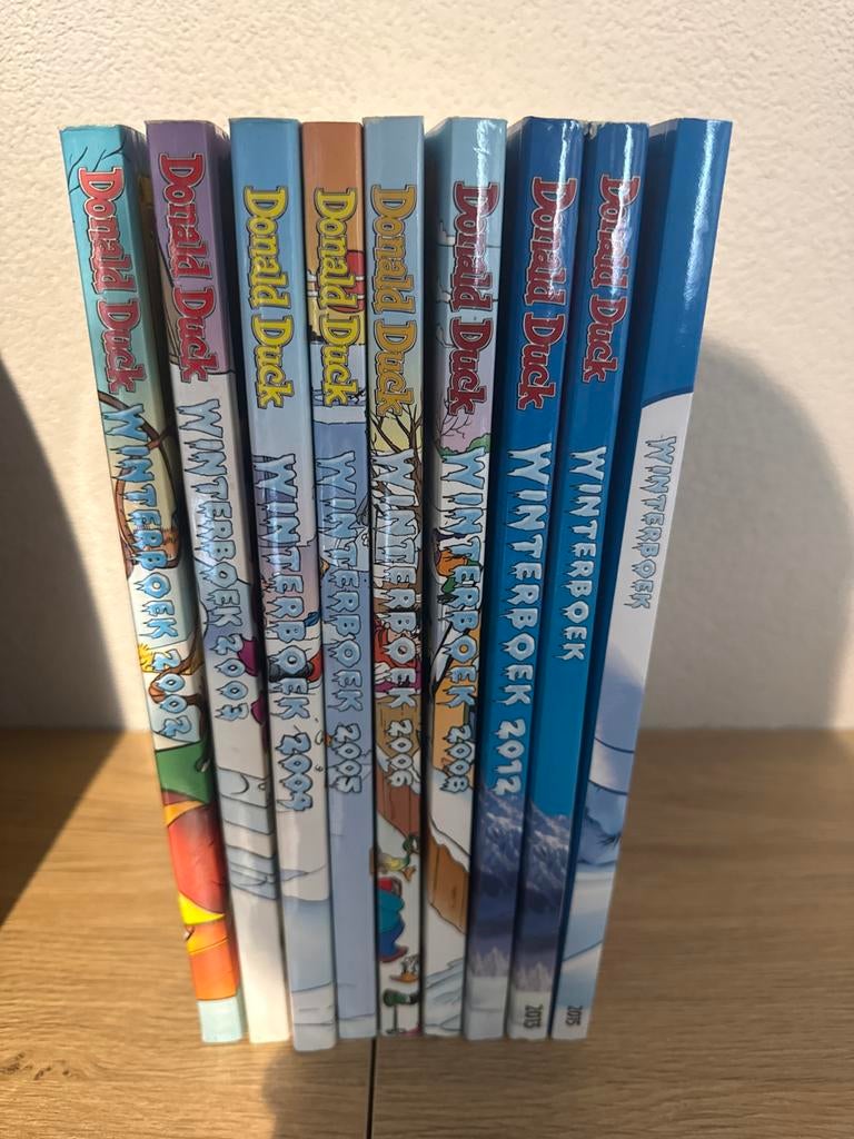 Donald Duck winterboeken, Meerdere stripboeken, Ophalen of Verzenden, Gelezen