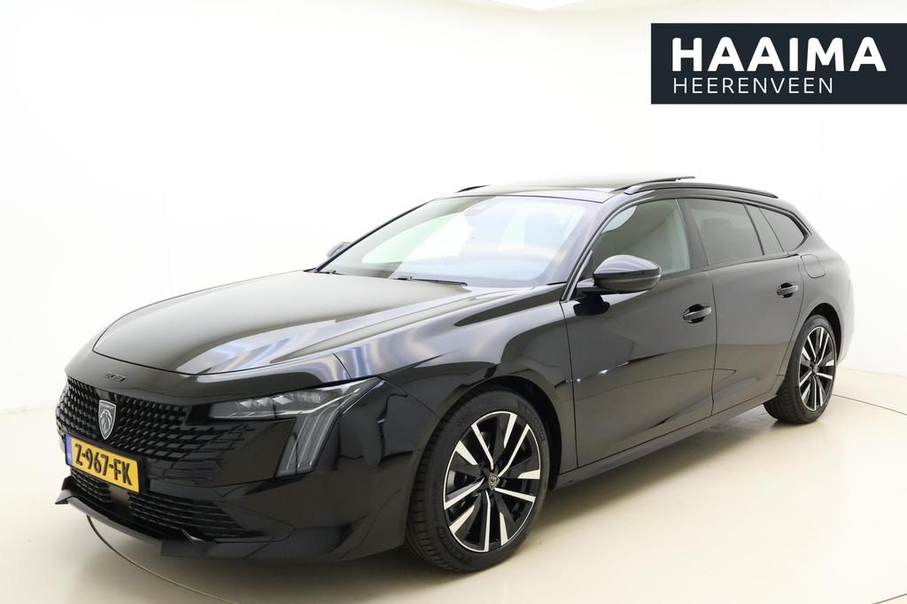 Peugeot 508 SW 1.6 HYbrid 225 Allure Plug in | 18 inch LM ve, Gebruikt, 4 cilinders, Zwart, Hybride Elektrisch/Benzine