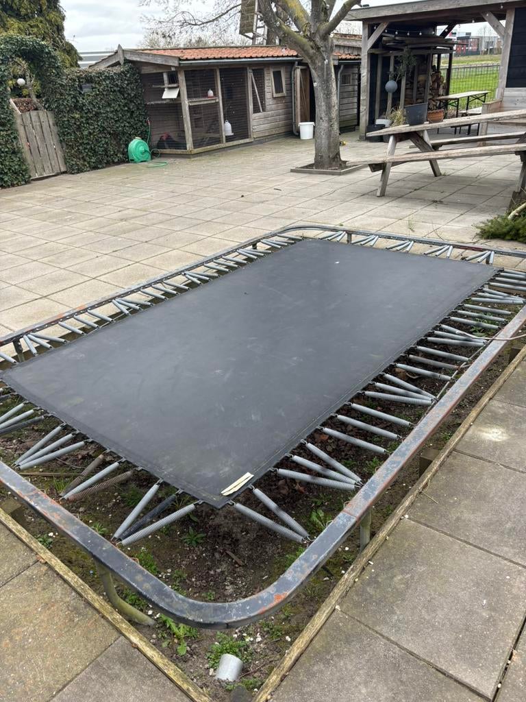 Clark supertramp, Kinderen en Baby's, Speelgoed | Buiten | Trampolines, Ophalen of Verzenden, Gebruikt