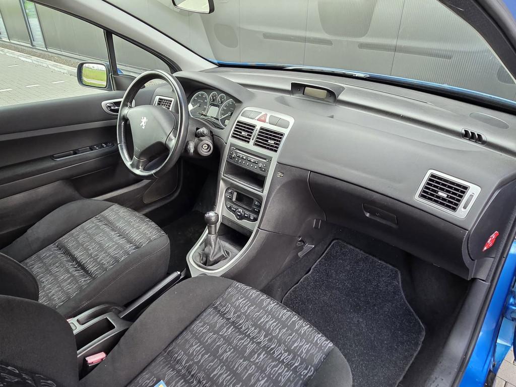 Peugeot 307 1.6-16V XS, Voorwielaandrijving, 4 cilinders, Blauw, Handgeschakeld
