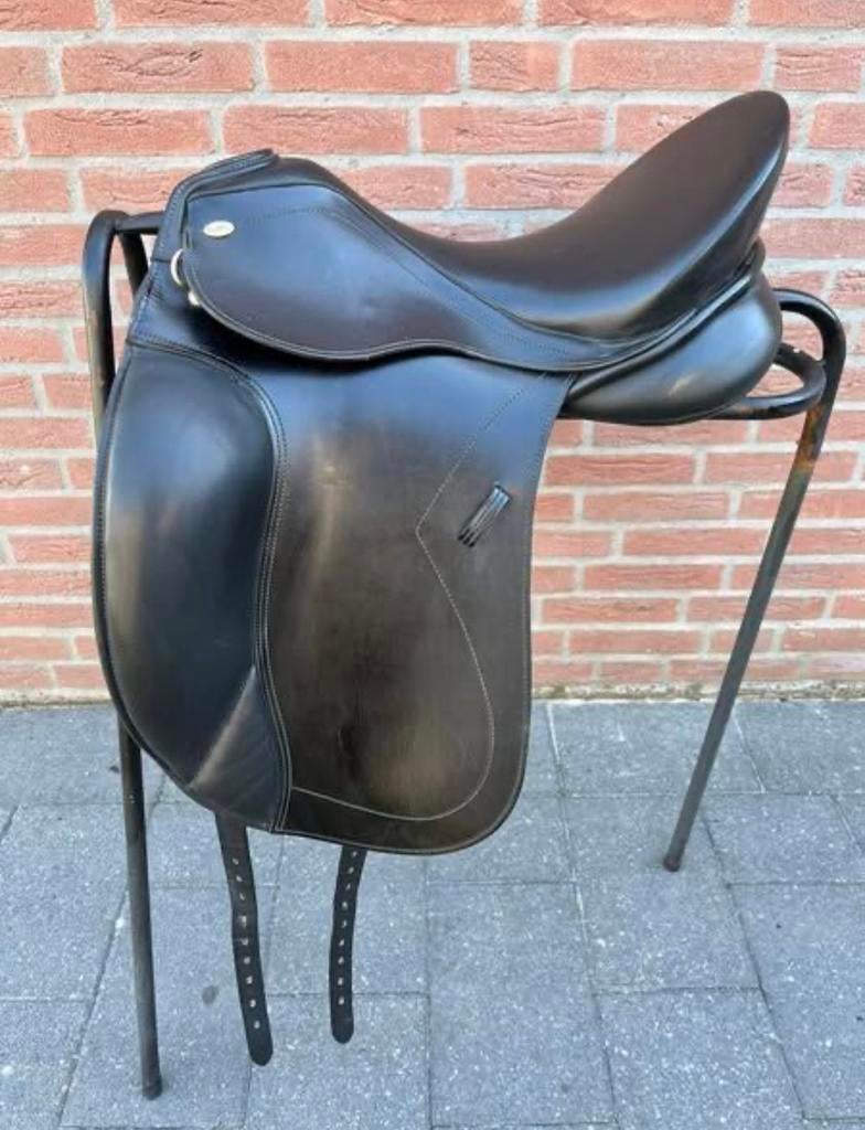 Kentaur elektra 17 inch fit 3, Dieren en Toebehoren, Paarden en Pony's | Zadels, Dressuur, ., Ophalen of Verzenden, Zo goed als nieuw