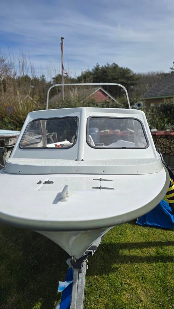 KMV Dromedille 528 - 60 pk 4takt Yamaha buitenboordmotor, Watersport en Boten, Motorboten en Motorjachten, Ophalen, Gebruikt, 30 tot 50 pk