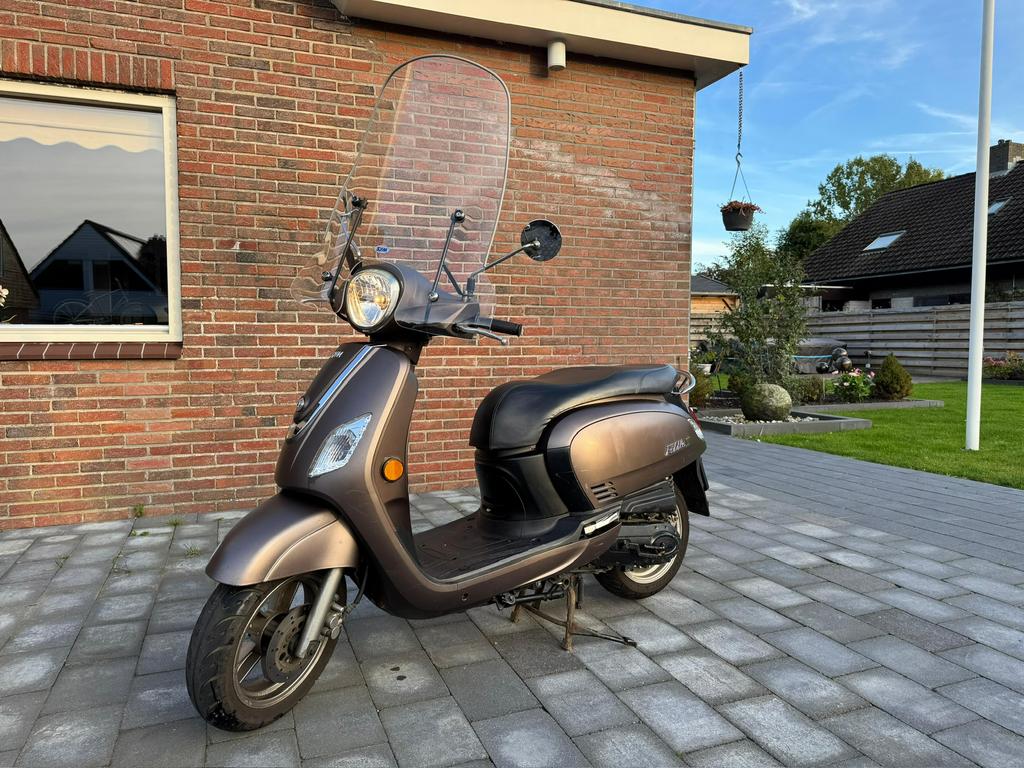 Sym fiddle 3, Ophalen, Gebruikt, Benzine, Fiddle