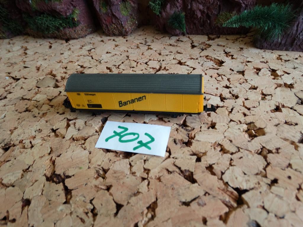 N-spoor: adv 707: Roco: 21030, koelwagen., Gelijkstroom of Wisselstroom, Wagon, Ophalen of Verzenden, Zo goed als nieuw