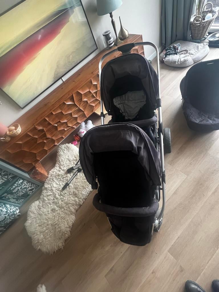 Topmark 2Combi duo wagen, Kinderen en Baby's, Kinderwagens en Combinaties, Gebruikt, Duowagen, Combiwagen, Ophalen