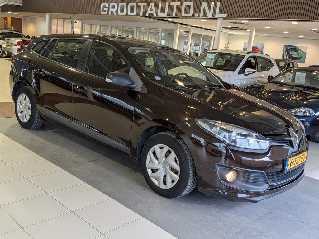 Renault Mégane Estate 1.2 TCe Authentique NAP, Trekhaak, Ai, Voorwielaandrijving, Euro 5, Stof, Gebruikt