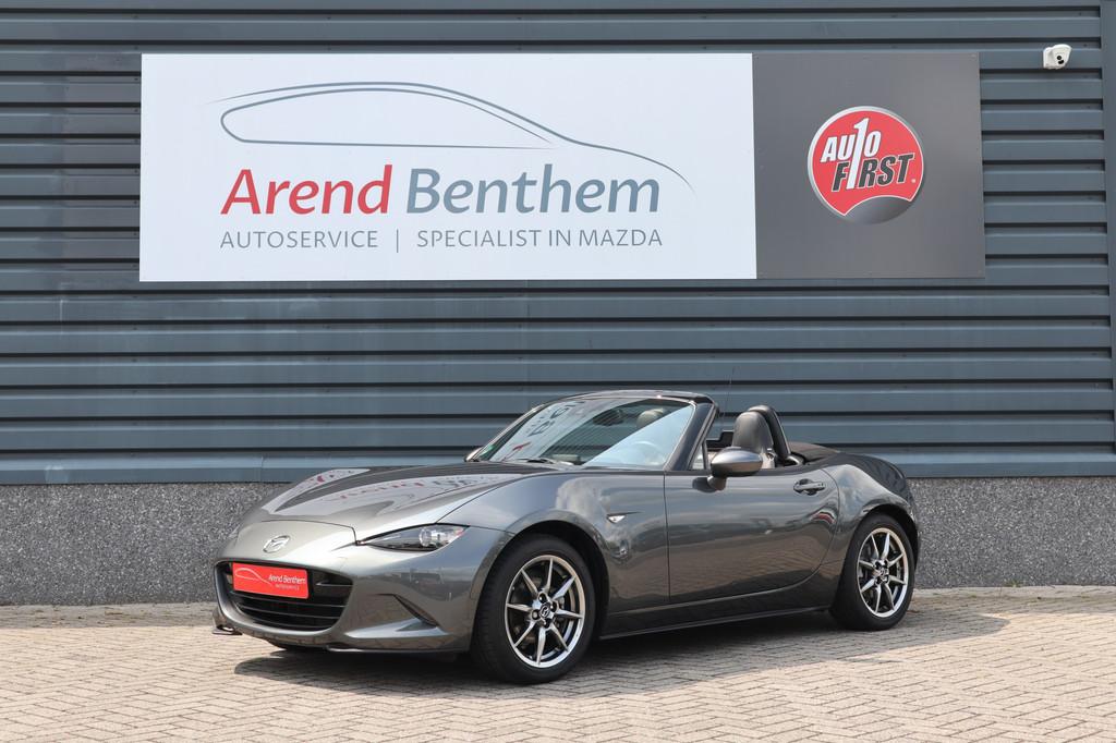 Mazda MX-5 1.5 SkyActiv-G 132 Exclusive-Line Bose Audio / Le, Keurmerk '100% Onderhouden', 12 maanden, Achterwielaandrijving, 4 cilinders