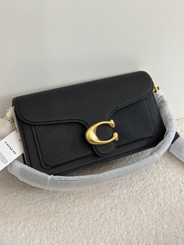 Coach Tabby Schoudertasje Zwart Leer Nieuw, Ophalen, Nieuw, Zwart, Schoudertasje