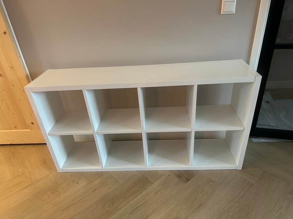 Vakkenkast wit IKEA, Huis en Inrichting, Ophalen, Gebruikt