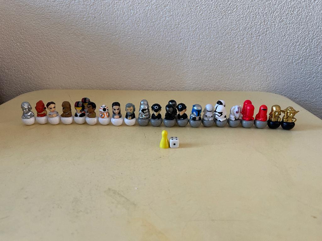 26 Star Wars Rollinz Emte spaaractie, Ophalen of Verzenden, Zo goed als nieuw, Actiefiguurtje