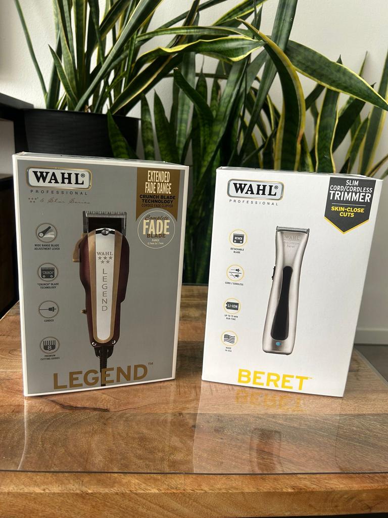 Wahl Legend tondeuse en Wahl Beret trimmer nieuw, Ophalen of Verzenden, Nieuw, Tondeuse