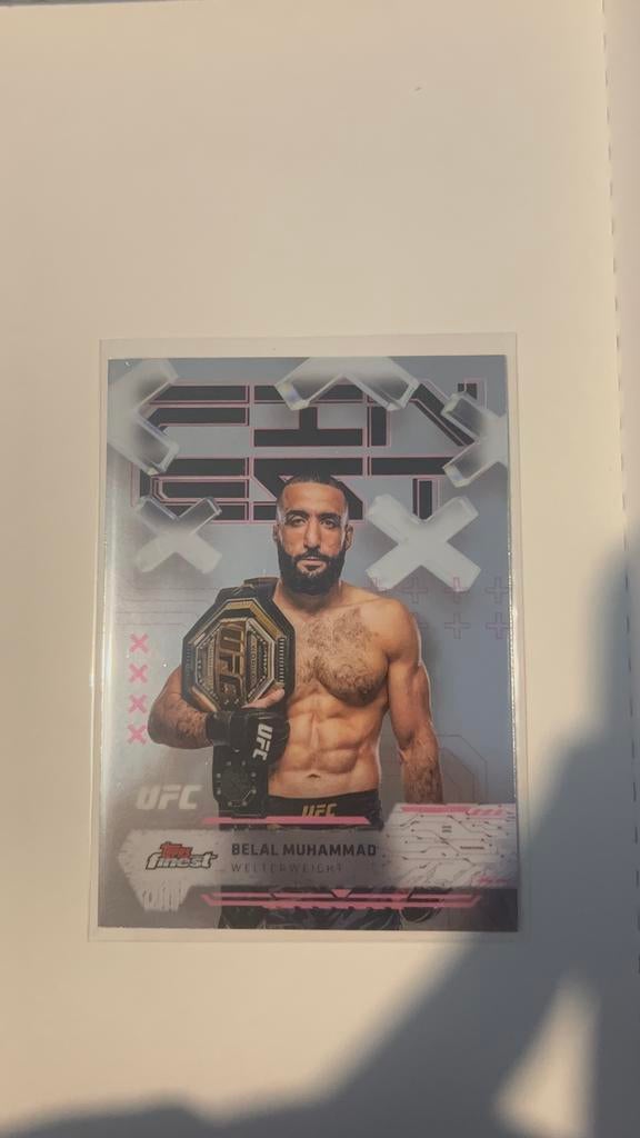 Belal Muhammad | TOPPS UFC FINEST 2025, Ophalen of Verzenden, Nieuw