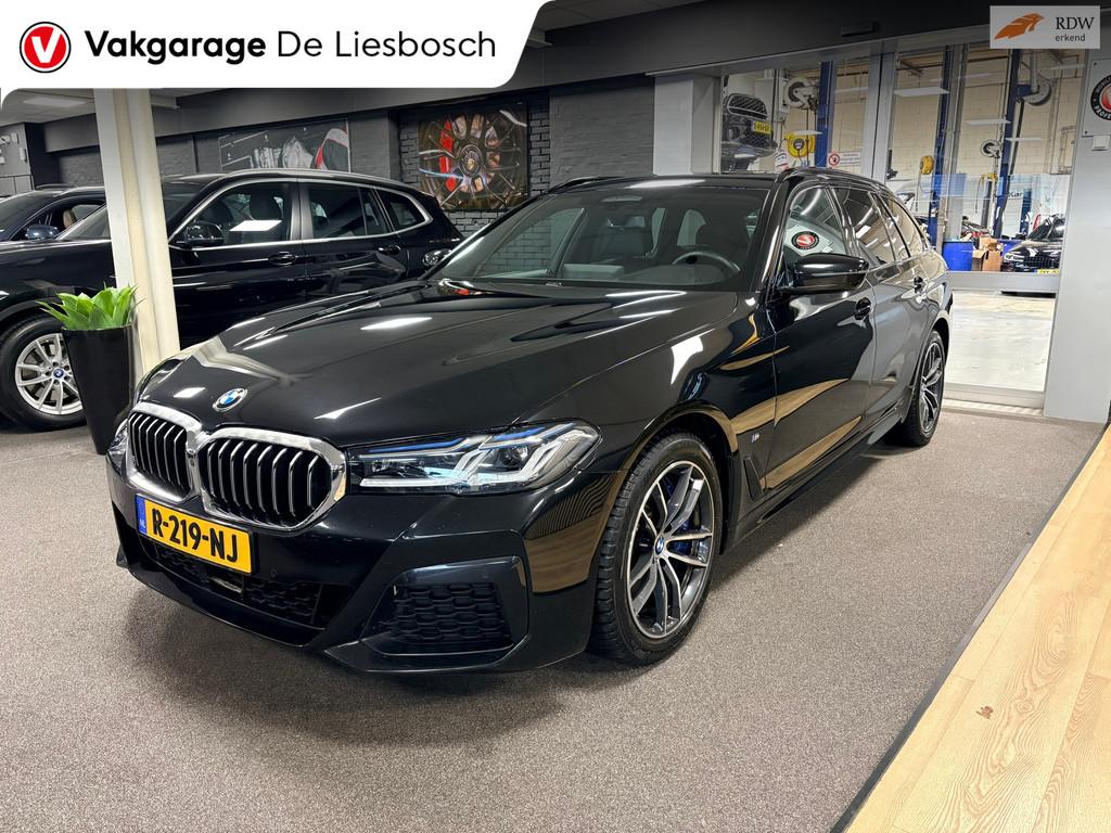 BMW 5-serie Touring 540i xDrive M-sport High Executive / Pan, Auto's, BMW, Bedrijf, Te koop, 5-Serie, 4x4, ABS, Achteruitrijcamera