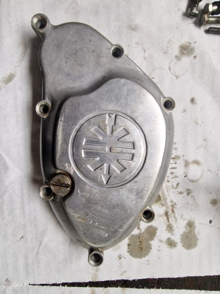 Kreidler koppelingsdeksel dichte model, kickstart 5 bak., Ophalen of Verzenden, Gebruikt, Blok