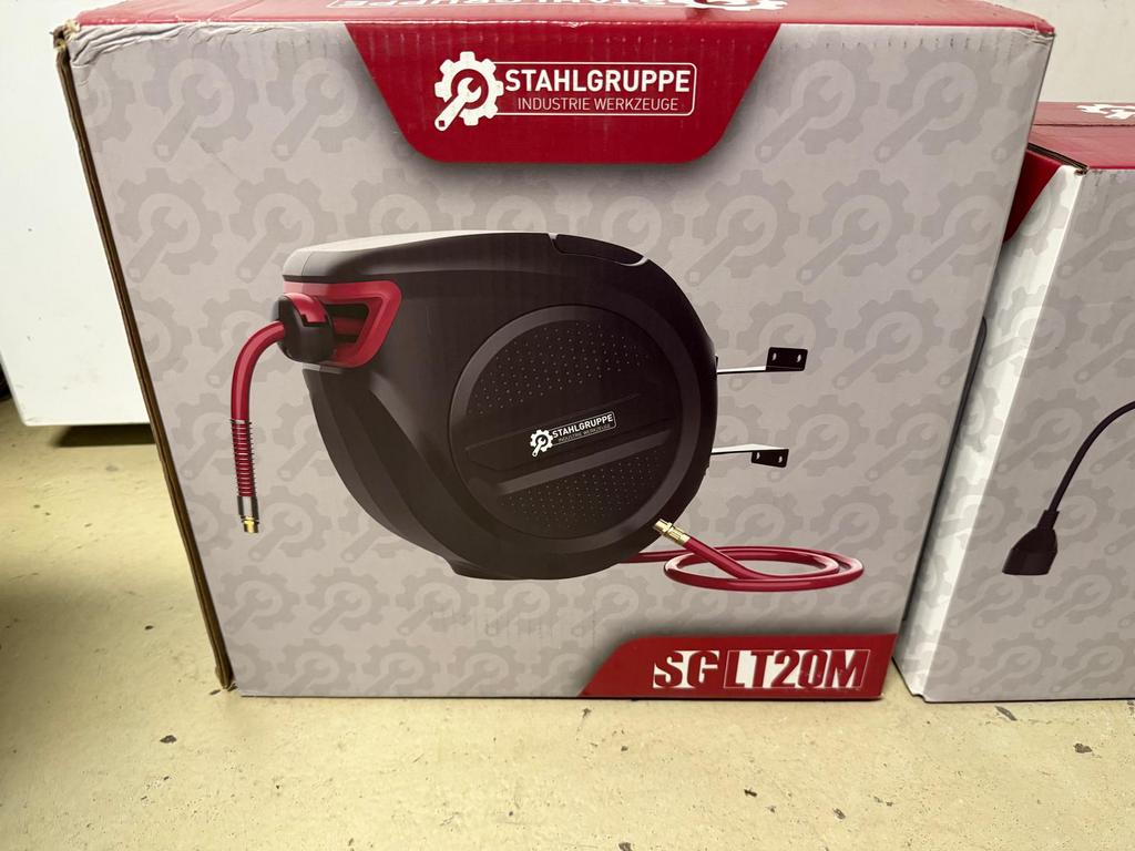 Luchthaspel 20 meter werklplaats, Ophalen of Verzenden, Zo goed als nieuw