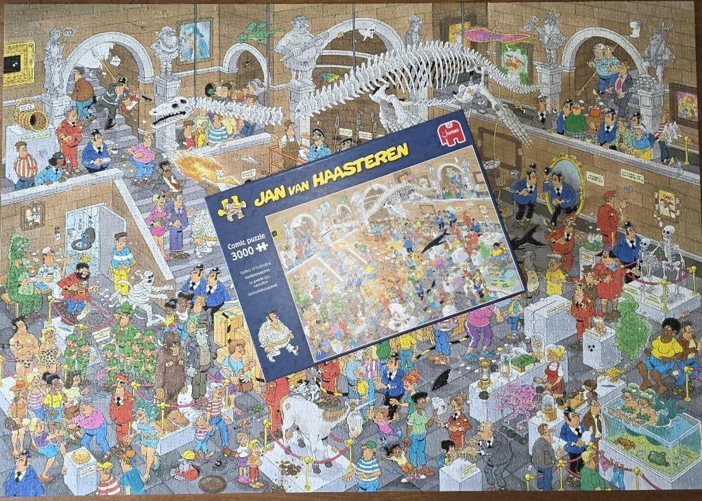 Divers Jan van Haasteren puzzels, Ophalen, Meer dan 1500 stukjes, Zo goed als nieuw, Legpuzzel