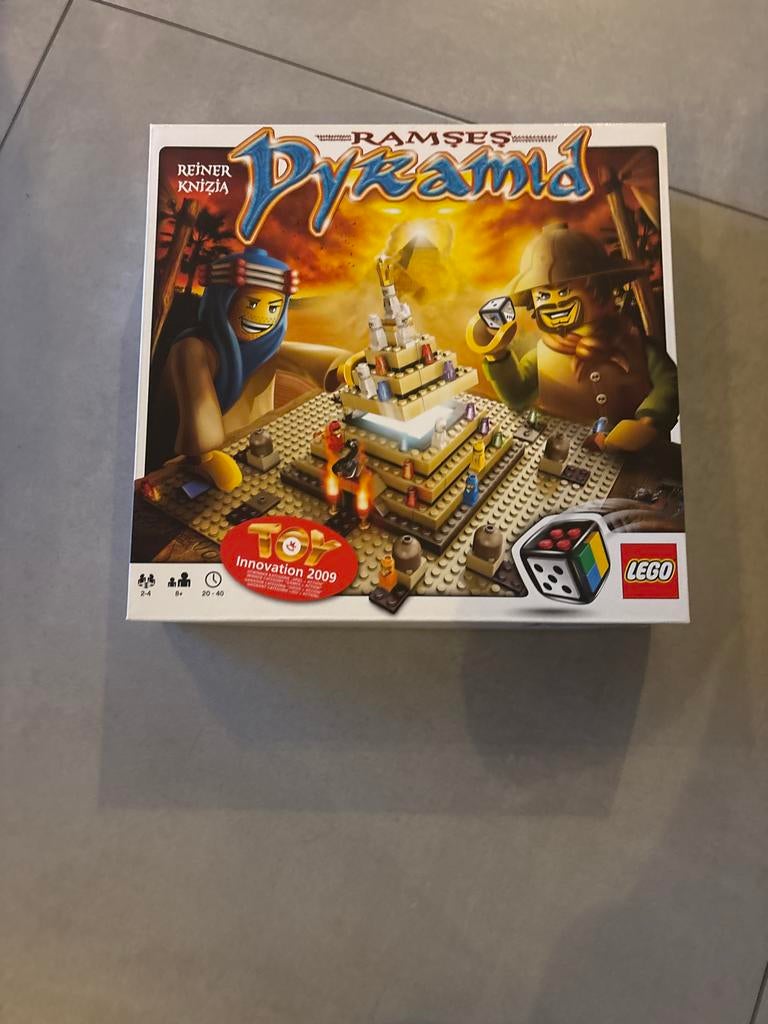 Lego Ramses Pyramide spel - Zo goed als nieuw!, Ophalen of Verzenden, Zo goed als nieuw, Complete set, Lego