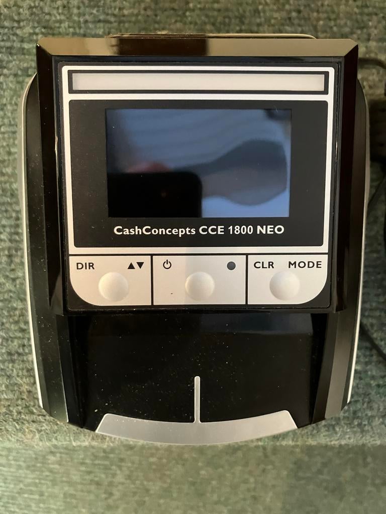 CashConcepts CCE 1800 NEO vals geld detector, Postzegels en Munten, Munten en Bankbiljetten | Toebehoren, Ophalen, Valsgelddetector