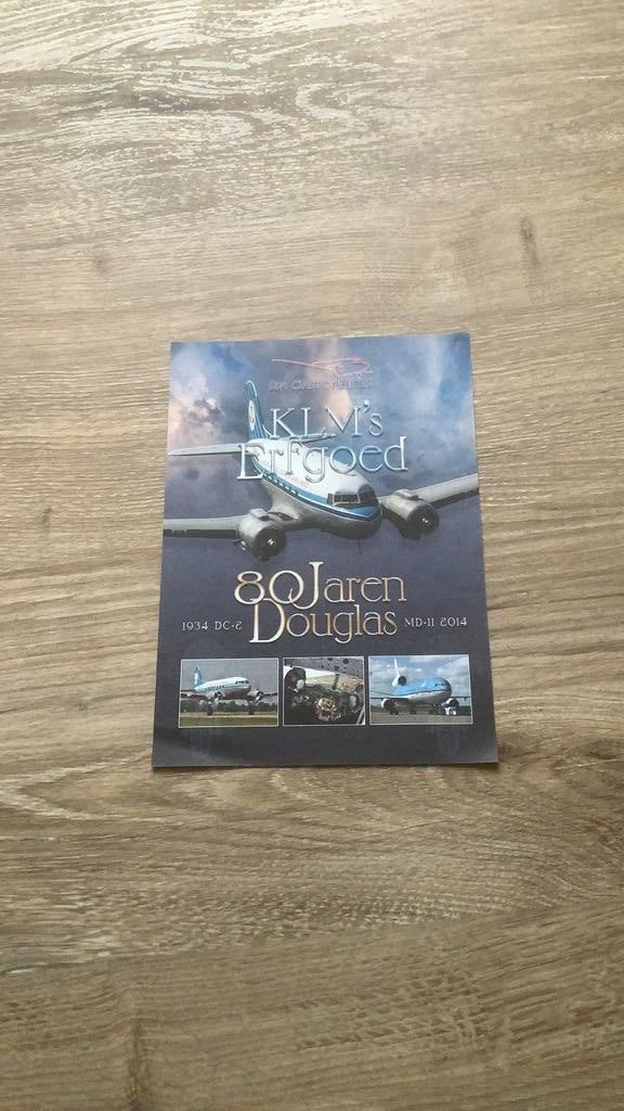 Kaart van KLM ‘s Erfgoed, Ophalen of Verzenden, Zo goed als nieuw, Kaart, Foto of Prent