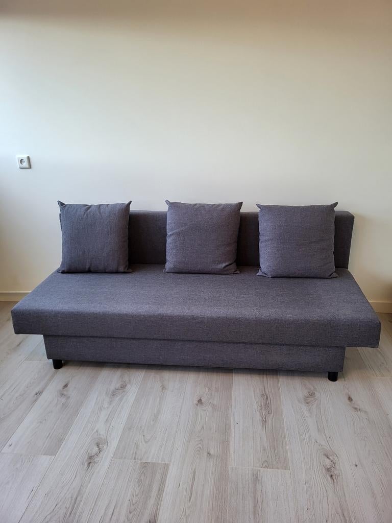 IKEA ASARUM 3-seater sofabed 191x84x73cm Grey, Huis en Inrichting, Ophalen, Tweepersoons