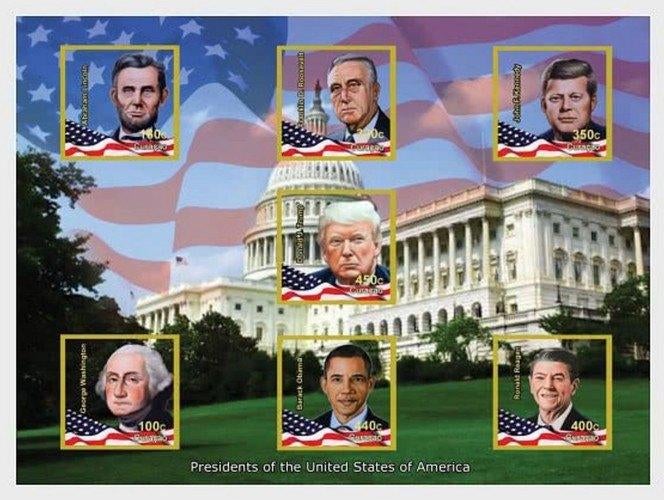 Curacao 468 postfris Amerikaanse presidenten 2020, Ophalen of Verzenden, Postfris