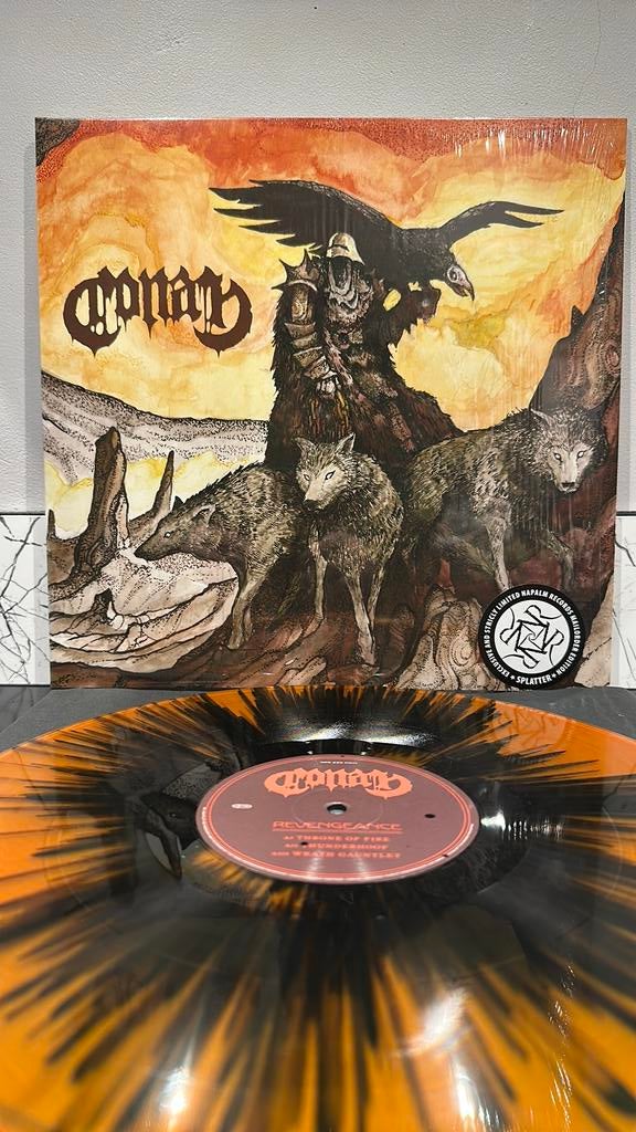 Lp vinyl conan revengeance splatter vinyl nieuw, Ophalen of Verzenden, Nieuw in verpakking