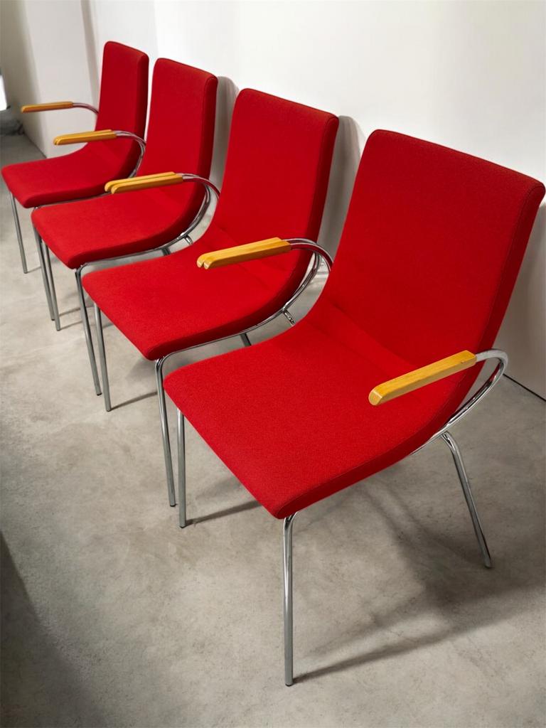 6x Artifort Dive Michiel van der Kley, Ophalen of Verzenden, Zo goed als nieuw, Vijf, Zes of meer stoelen