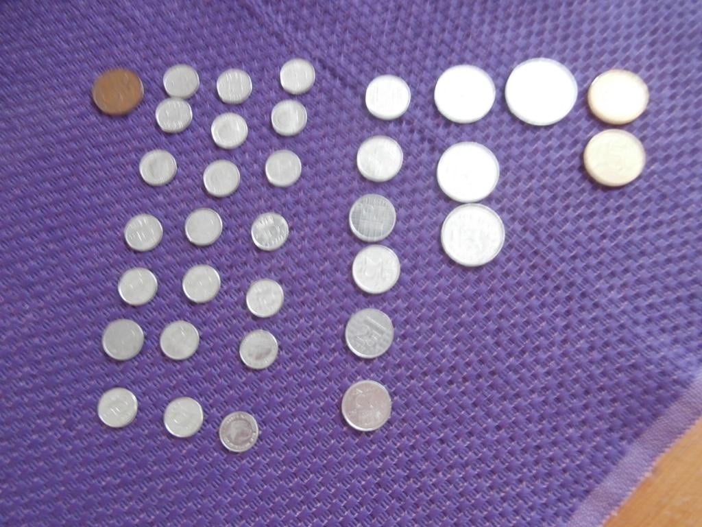 Munten Nederland gulden kwartje dubbeltje stuiver 5 gulden, Postzegels en Munten, Munten | Nederland, Ophalen of Verzenden, Koningin Beatrix